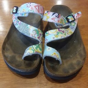 Multicolor Birkenstock Sandals